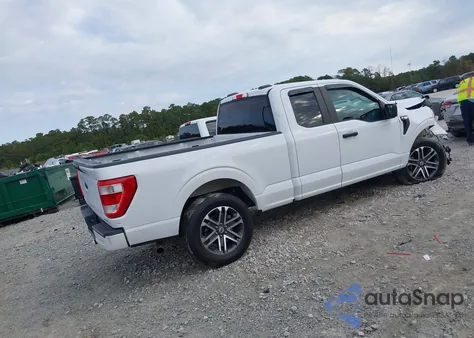 2021 Ford F-150 Xl z USA, uszkodzony, nr VIN 1FTEX1EP9MKD68412
